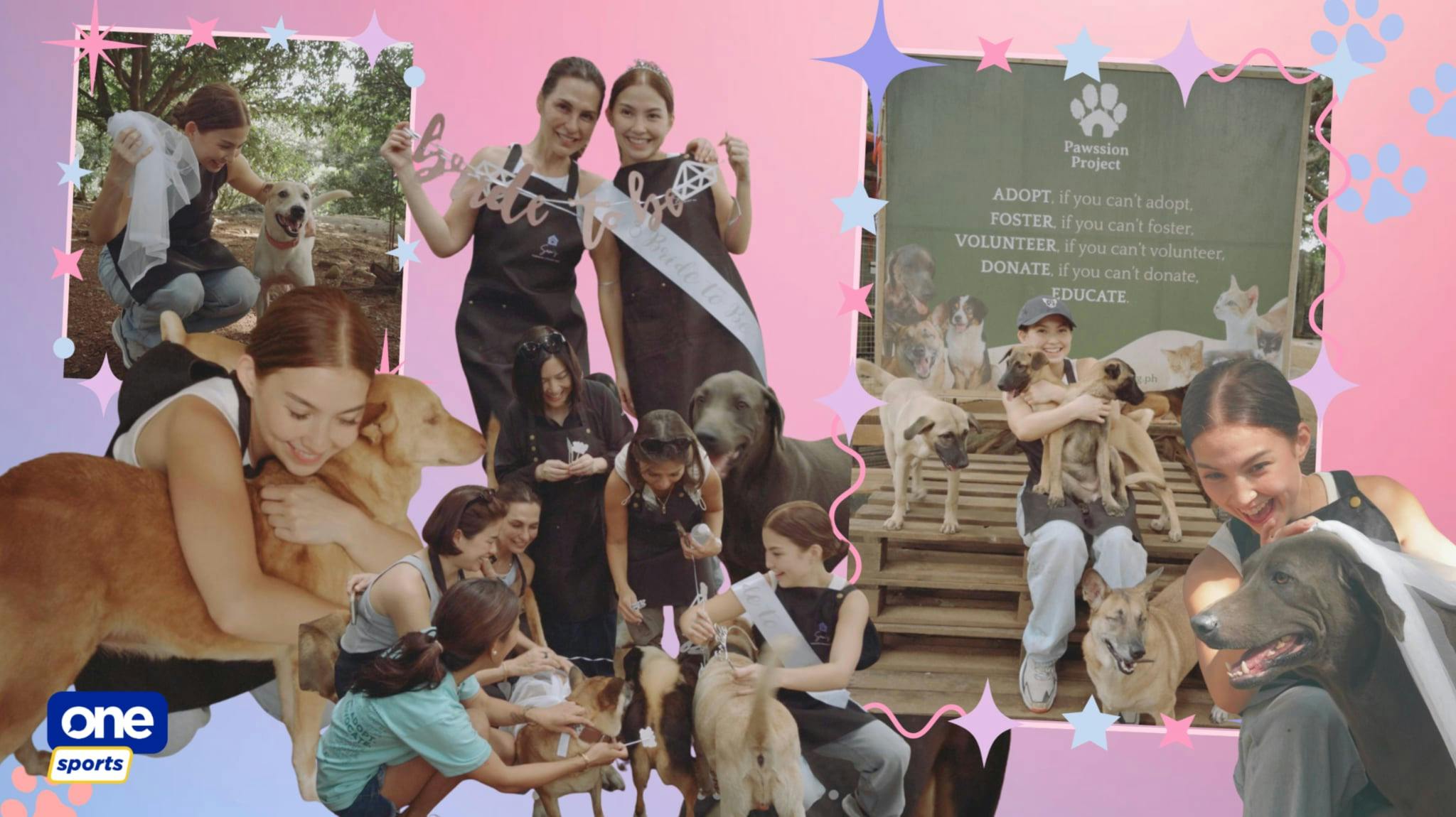 Sam Corrales celebrates her bridal shower… with a paw-some twist!